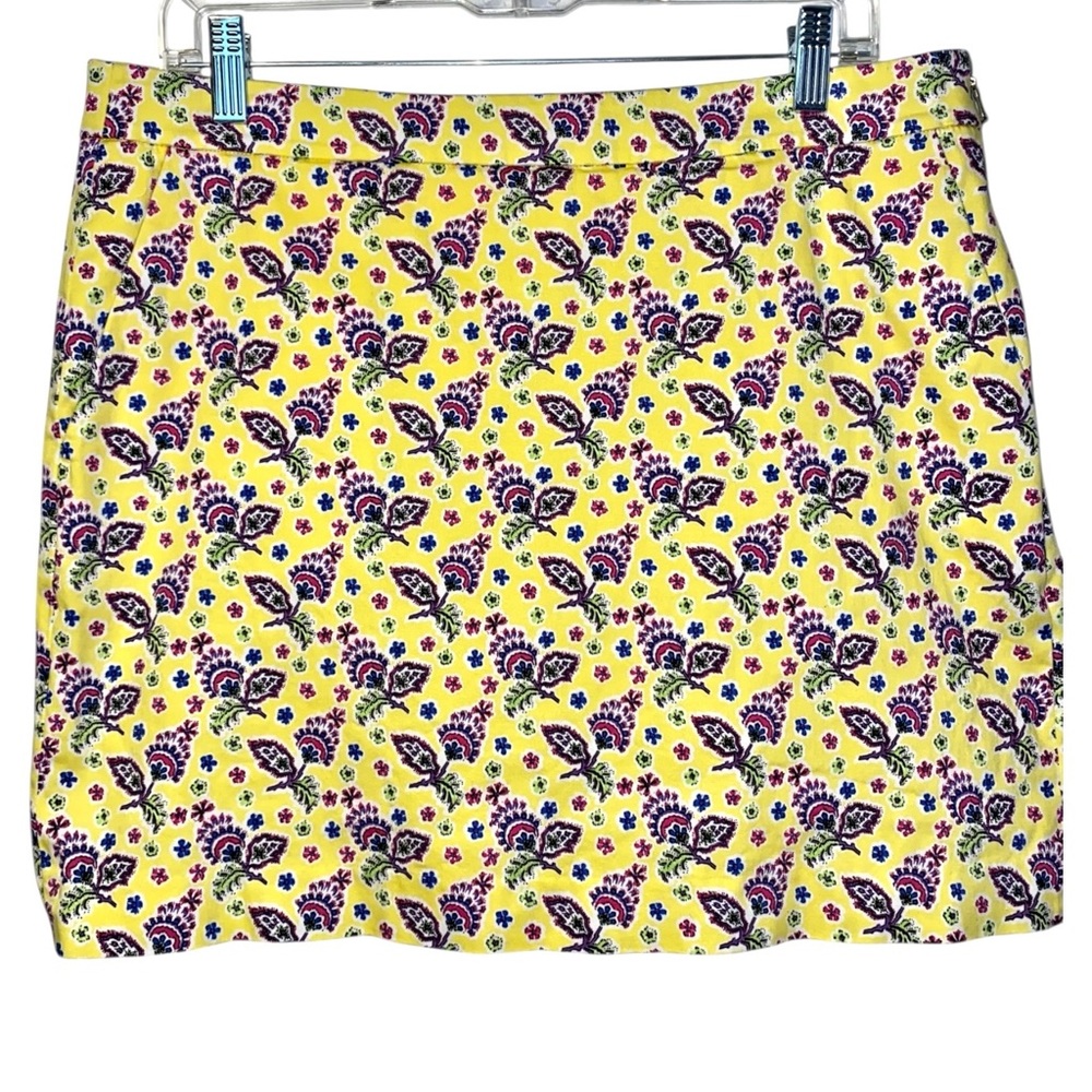 RALPH LAUREN POLO GOLF ☆ Yellow Floral Skort